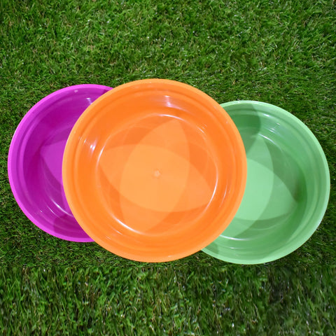 Household Storage Plastic Round Bowl / Tub / Basket / Bucket set - Pack of 3 - jugaad.shop