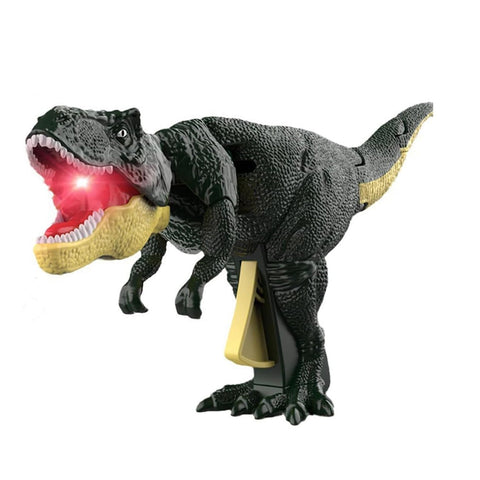 Dinosaur Roaring Toys Trigger, Dinosaurs Toys with Dinosaur Sound Lighting Model Vibrating Head Moving (3 + Years / 1 Pc) - jugaad.shop