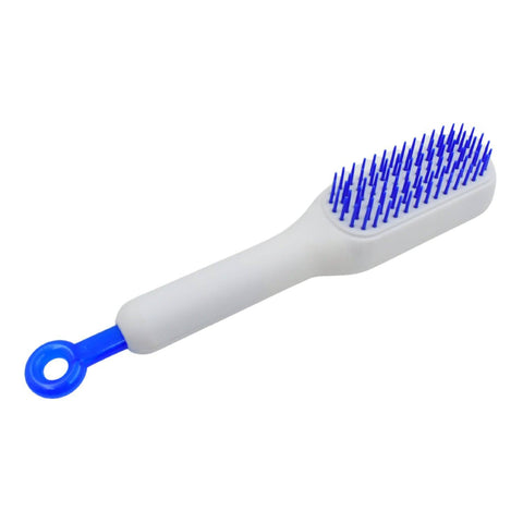 Self-Cleaning Hairbrush, Self-Cleaning Anti-Static Detangling Massage Comb, One-pull Clean Scalable Rotate Lifting Self Cleaning Hairbrush Hair Styling Tools - jugaad.shop