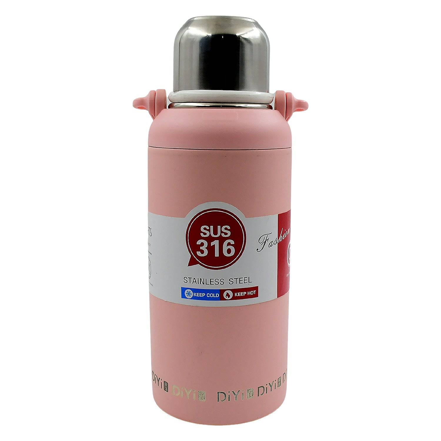 Stainless Steel tumblers 316 Stainless Steel, Vacuum Insulated Cup / Bottle, Portable Travel Kettle / Water Bottle with Handle, Outdoor Large Capacity Sports Kettle Cups / Bottle (1300 ML) - jugaad.shop