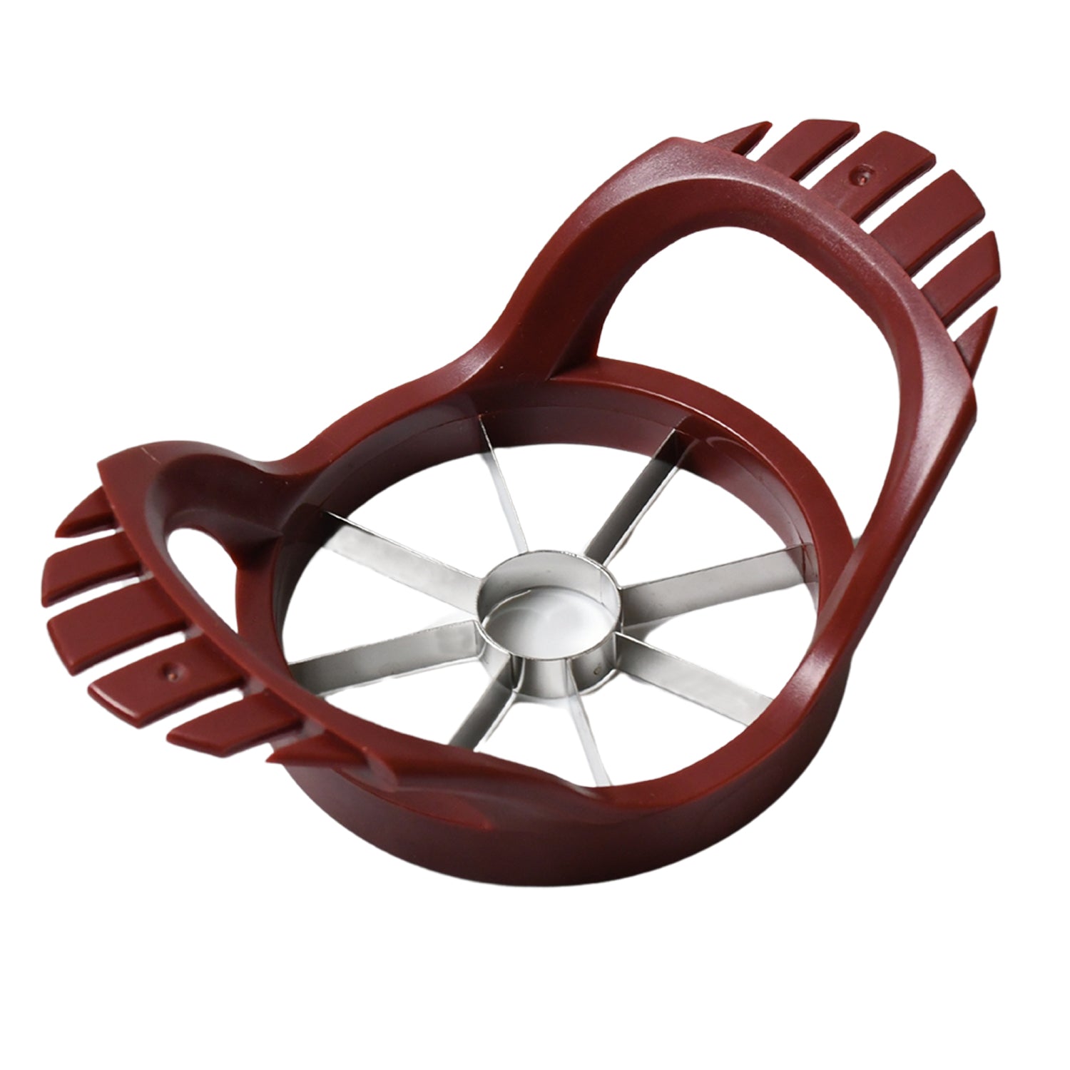 stainless steel apple cut, apple slicer, fruit divider, core remover, separator - jugaad.shop