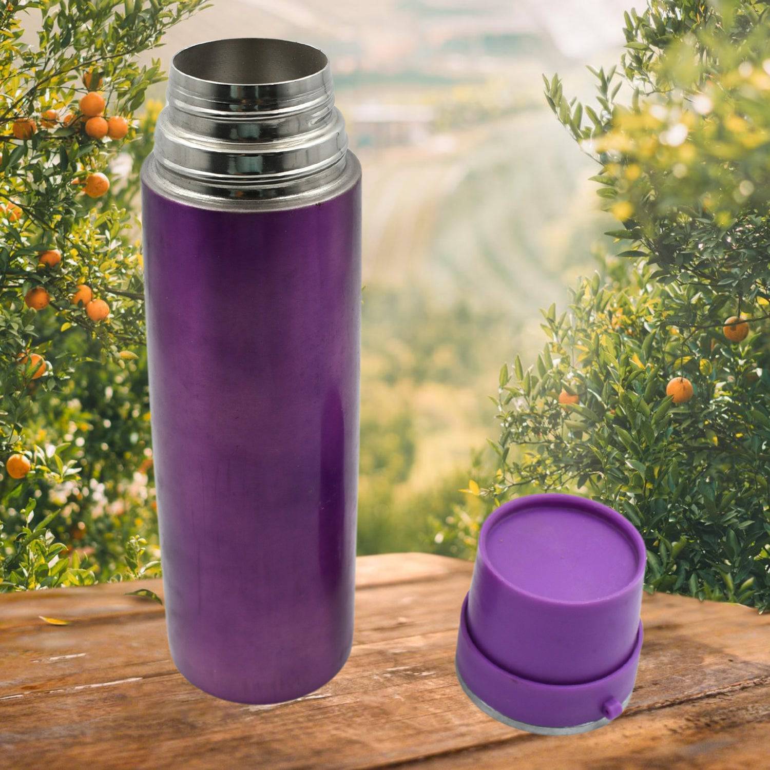 Stainless Steel Water Bottle Leak Proof, Rust Proof, Hot & Cold Drinks, Gym Sipper BPA Free Food Grade Quality, Steel fridge Bottle For office / Gym / School (500 ML Approx) - jugaad.shop