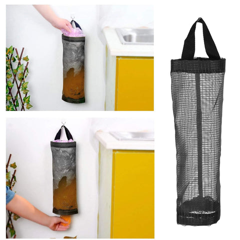 Hanging Waste Bag Holder, Garbage Bag Storage Bag, Widening Handle Hanging Sturdy for Store Garbage Bags Home Store Debris Kitchen, Bedroom Large Capacity for Restaurant (1 Pc) - jugaad.shop