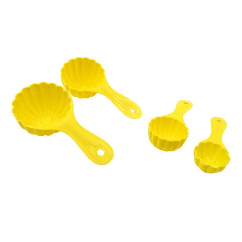 Plastic Kitchen Tool Mould / Ladoo Mould Spoon Ladoo Making Spoon Set for Kitchen Multipurpose, Plastic Ladoo Mold For Making Different Variety of Ladoo (4 Pcs Set) - jugaad.shop