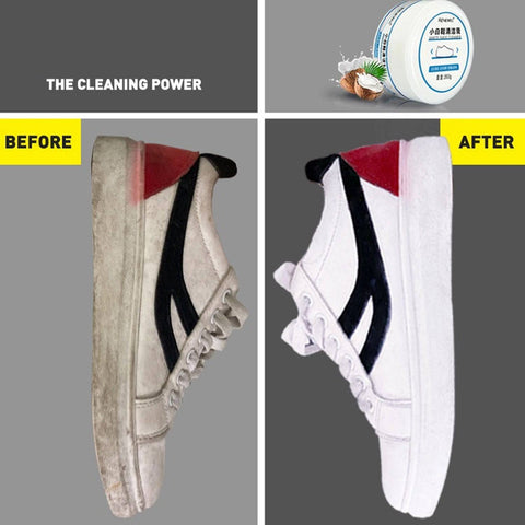 Stain Remover Cleansing Cream for Shoe Polish Sneaker Cleaning Kit Shoe Eraser Stain Remover White Rubber Sole Shoe Cleaner White Shoe Cleaning Cream Stain Remover (260 Gm) - jugaad.shop