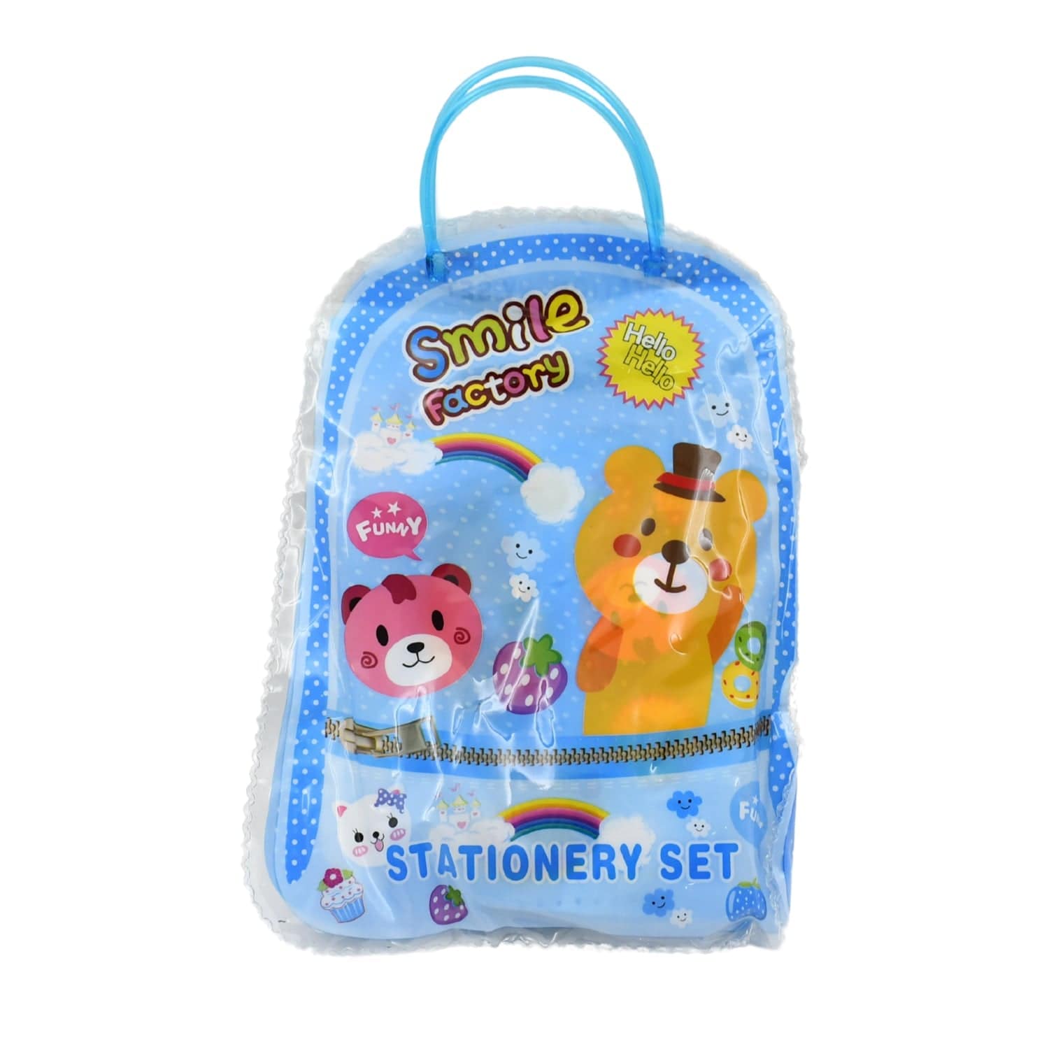 Stationery Kit for Kids - Stationery Set, Includes Wooden Pencil, Sharpener, Pencil and Eraser Set, Birthday Return Gift for Kids, Boys, Girls, 2 Pencil, 1 Scale, 1 Notebook,1 Sharpener, 1 Eraser & With Zip Bag (6 Pcs Set) - jugaad.shop