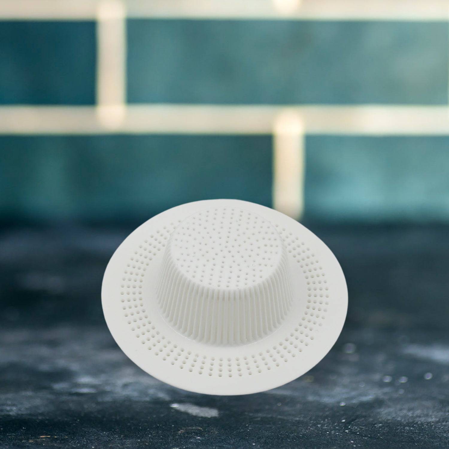 Plastic Sink Strainer for Kitchen| Basin Strainer | Waste Filter Jali | Basin Strainer | Sink Jali | Waste Filter Cup | Sink mesh Filter | Plastic Drain Strainer (3 Pcs Set) - jugaad.shop