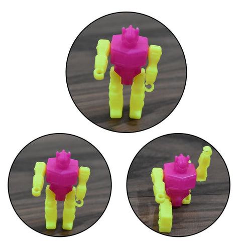 Small robot toy with interactive features