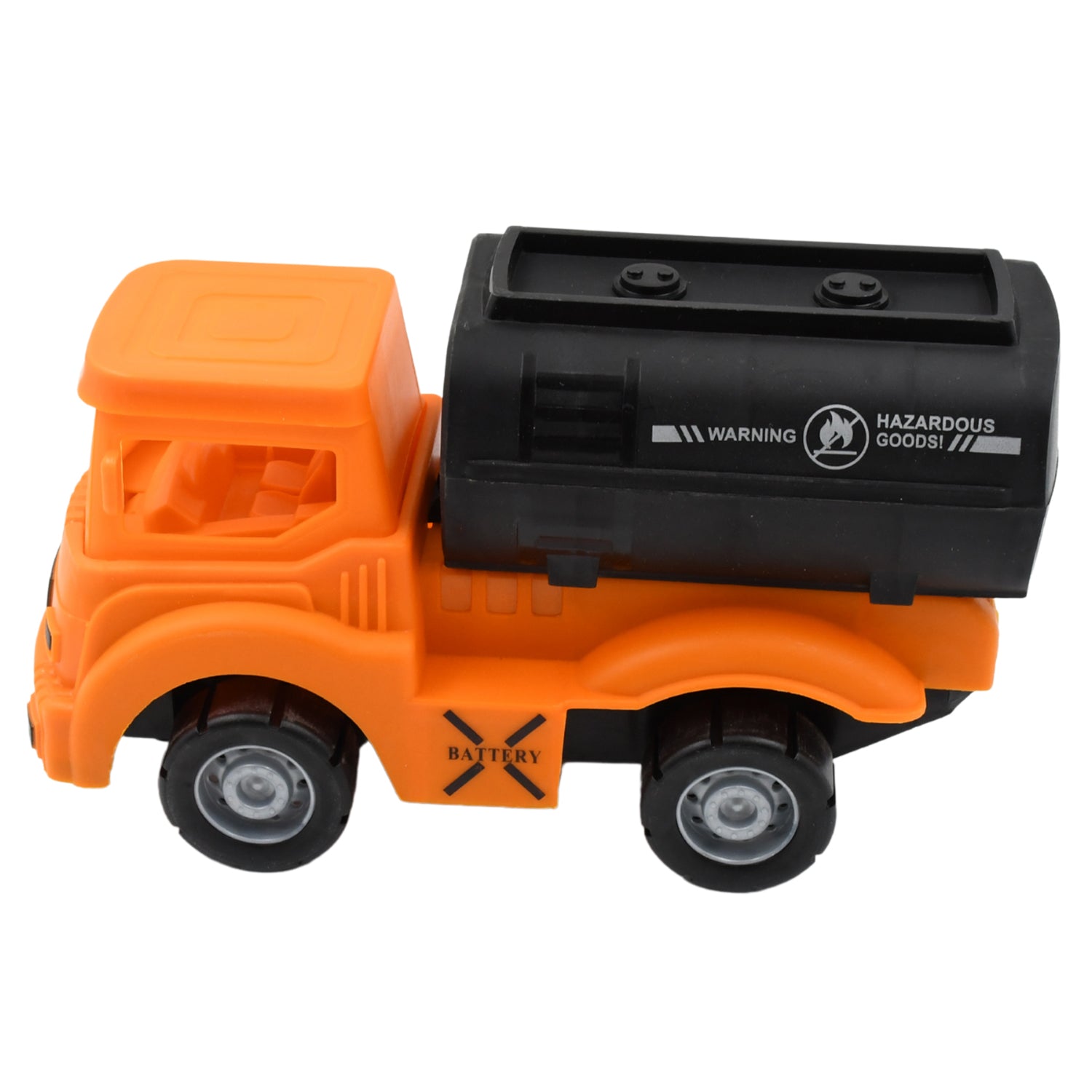 Tanker Truck Toys for Kids, friction power Vehicles Toy Truck, Plastic Truck, Friction Power Toy Trucks For Boys Girls, & Kids (1 Pc / Mix Color) - jugaad.shop