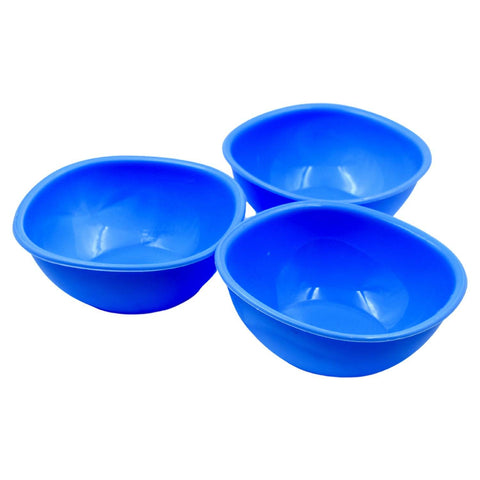 BPA Free Plastic Bowl Set for Cereal, Salad, Rice, Soup, Pasta, Snack Bowl, Microwave Safe, Dishwasher Safe (3 Pcs Set) - jugaad.shop