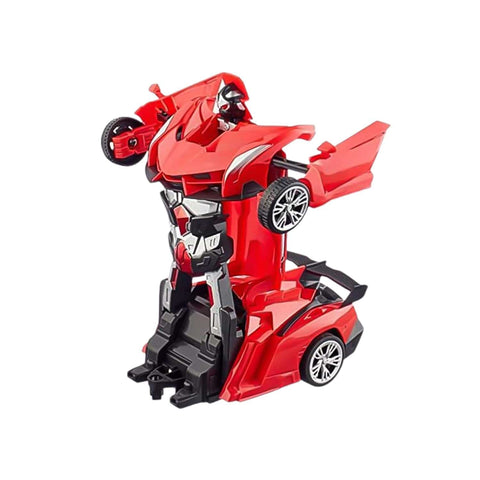 2 In 1 Automatic Robot Converted Remote Control Car With Light Scale 360°Drifting Deformation Robot Car Toy Kids Boys, Robot Convert Unique Toy For Boys (1 Pc) - jugaad.shop