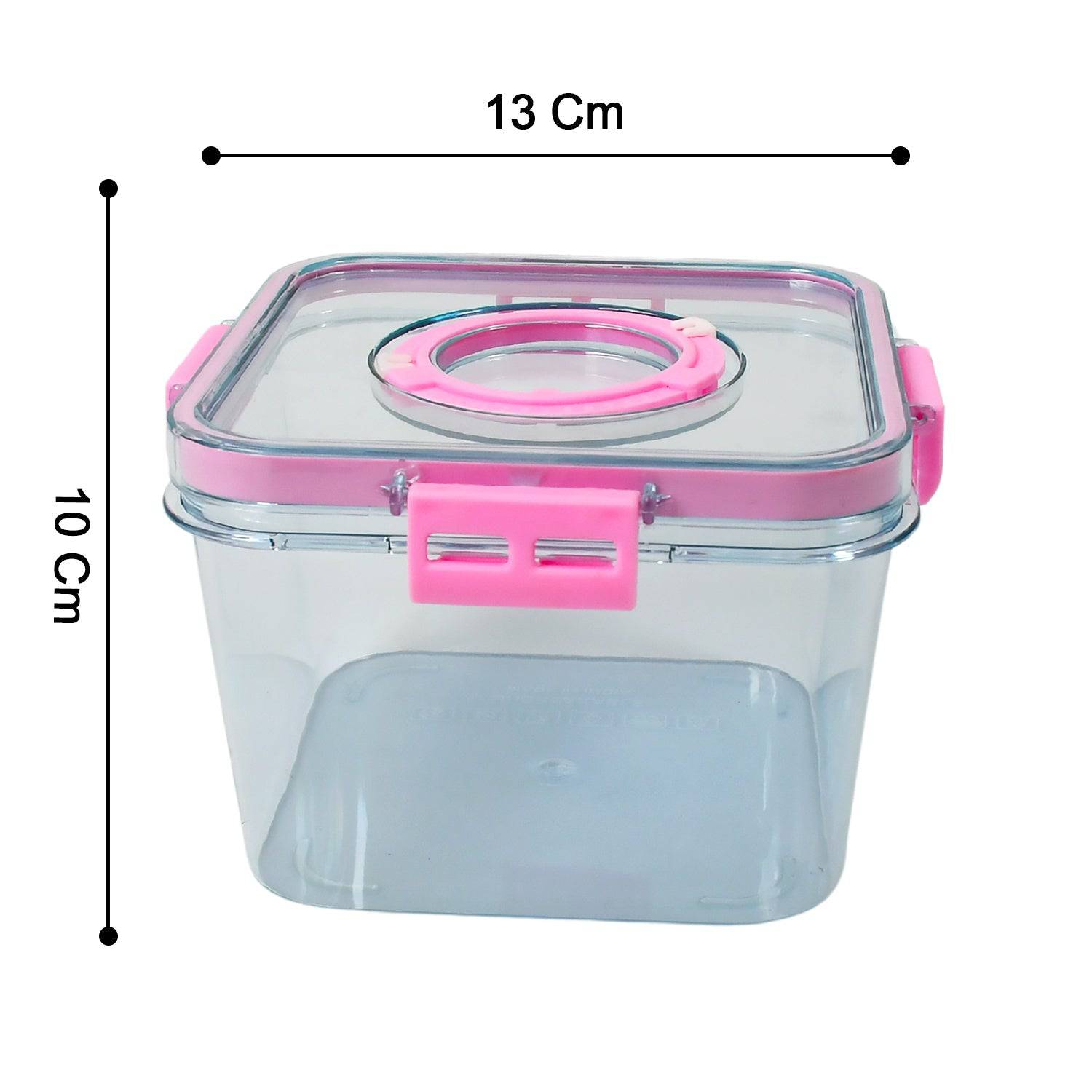 High Quality Plastic Food Storage Container Clear Washable Refrigerator Food Box Food Container Fruit Box Container with Lid (1400 ML) - jugaad.shop