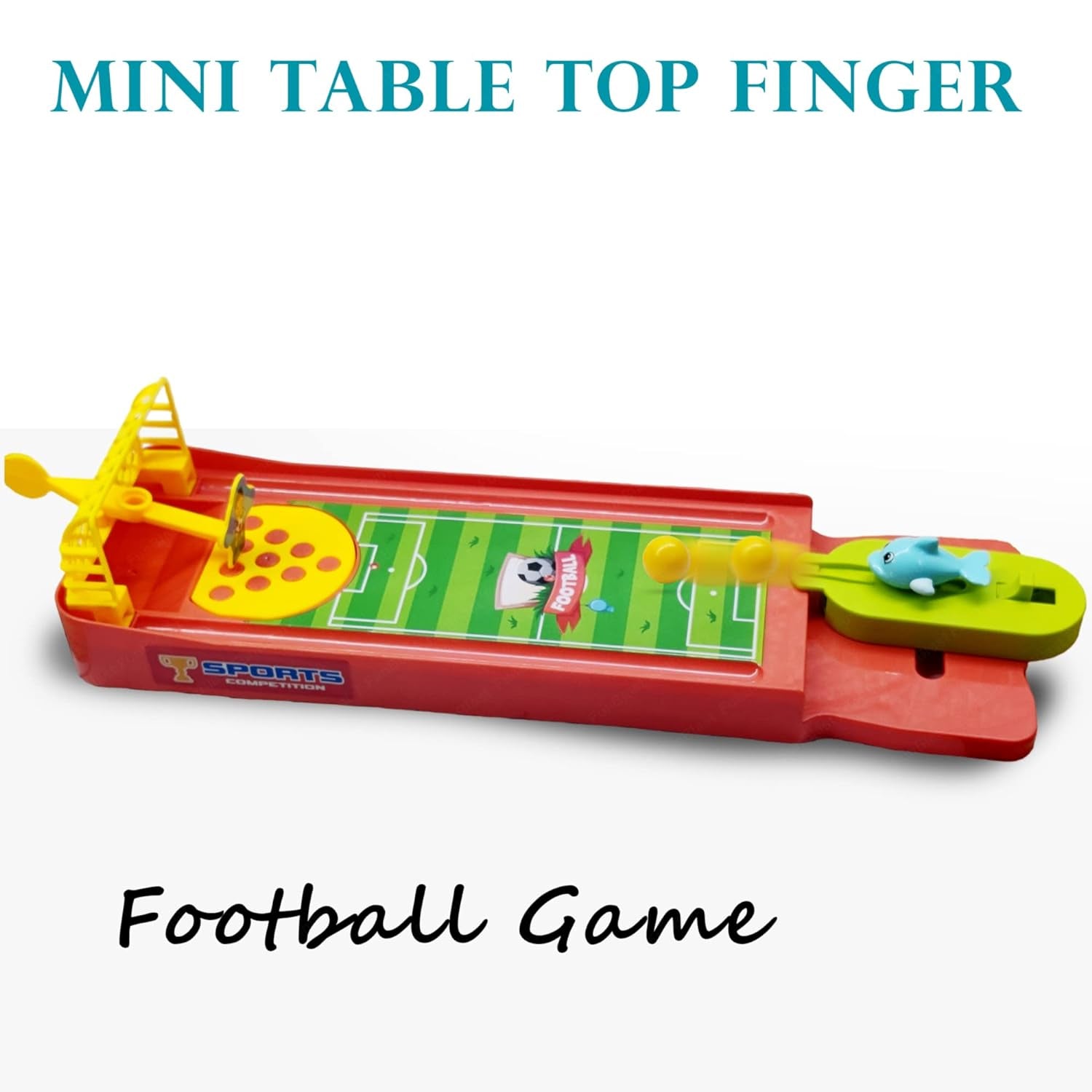 Mini Table Top Finger Football Game for Kids-Desktop Game for Kids & Adults, Fun Indoor Finger Bowling Game for Boys & Girls, Family Board Game - jugaad.shop