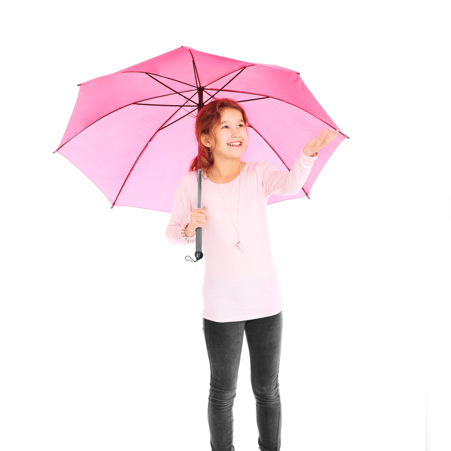 Umbrella Summer Sun and Rain Protection Foldable Cute Umbrella || UV Protection Rain Sun Umbrella || Travel Accessories || Umbrella for Children, Girls, and Boys (1 Pc / Mix Color / Design)  - jugaad.shop