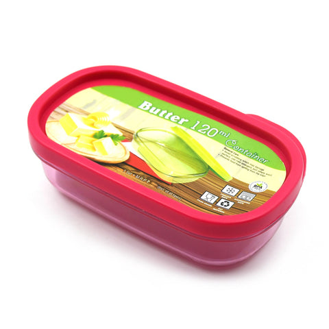 Butter Container, PP Butter Storage Box Easy to Take Portable Large Capacity for Kitchen for Home for Cheese for Butter (120 ML) - jugaad.shop