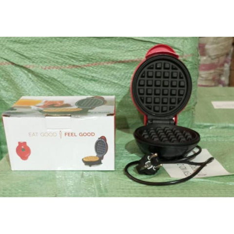 Mini Waffle Maker Machine Waffle Iron Home Appliances Kitchen Gift Easy To Clean, On-Stick Surfaces, Perfect Breakfast, Dessert, Sandwich, Pan Cakes, Paninis / Other Snacks Machine - jugaad.shop