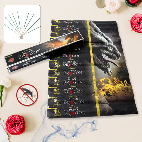 Mosquito Agarbatti Stick Herbal Mosquito Agarbatti 1 Box ( 12 Packet / 120 Sticks ) ( Incense Stick ) - jugaad.shop