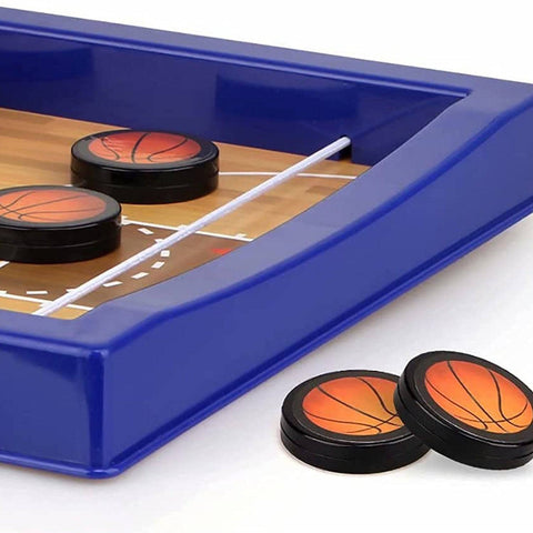 Fast Sling Basketball Puck Game Paced Table Desktop Battle Ice Hockey Game for Adults and Kids Parent-Child Winner Board Games Interactive Toy, Desktop Table Game - jugaad.shop