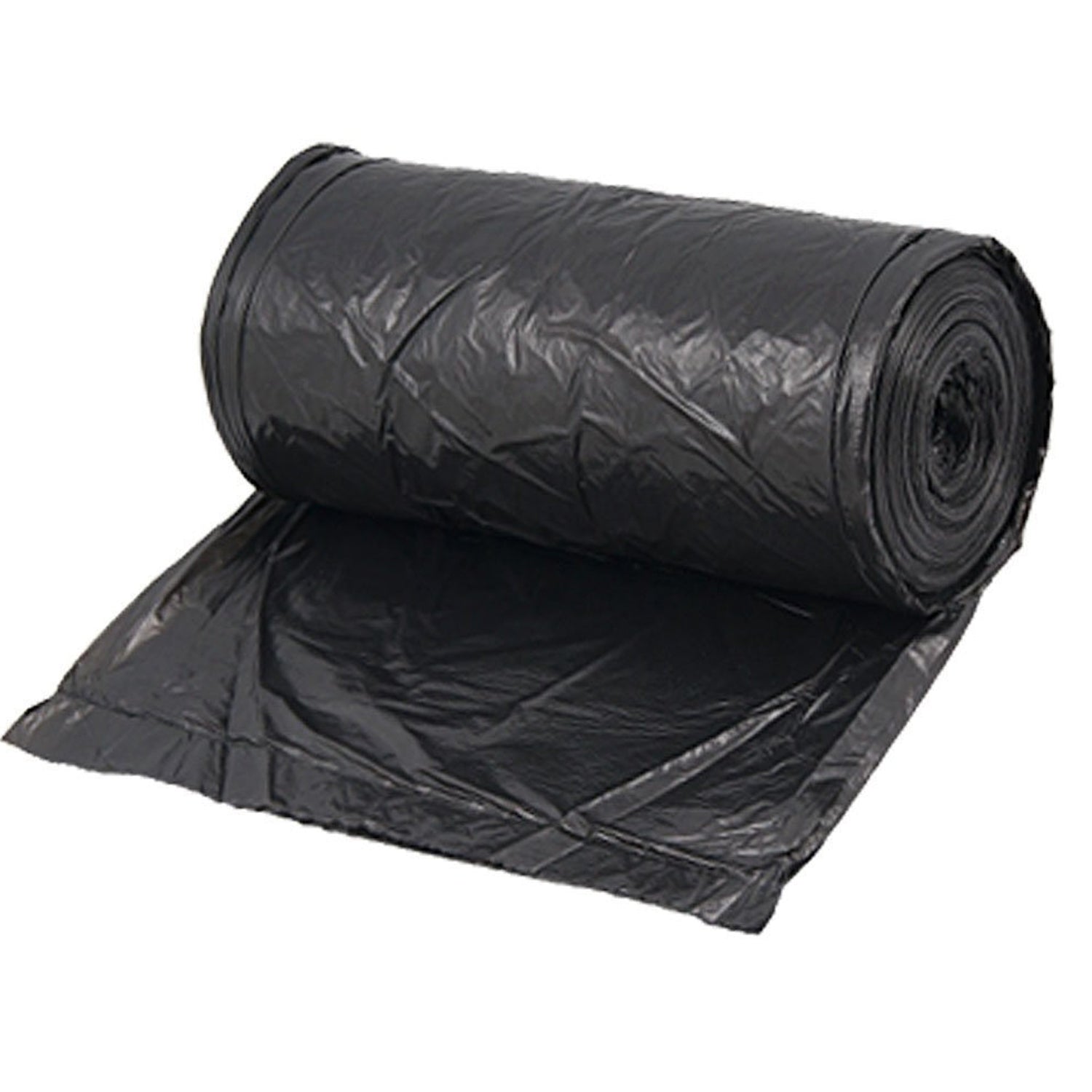 Black Garbage Bags / Dustbin Bags / Trash Bags 45x50cm (1Pc) - jugaad.shop