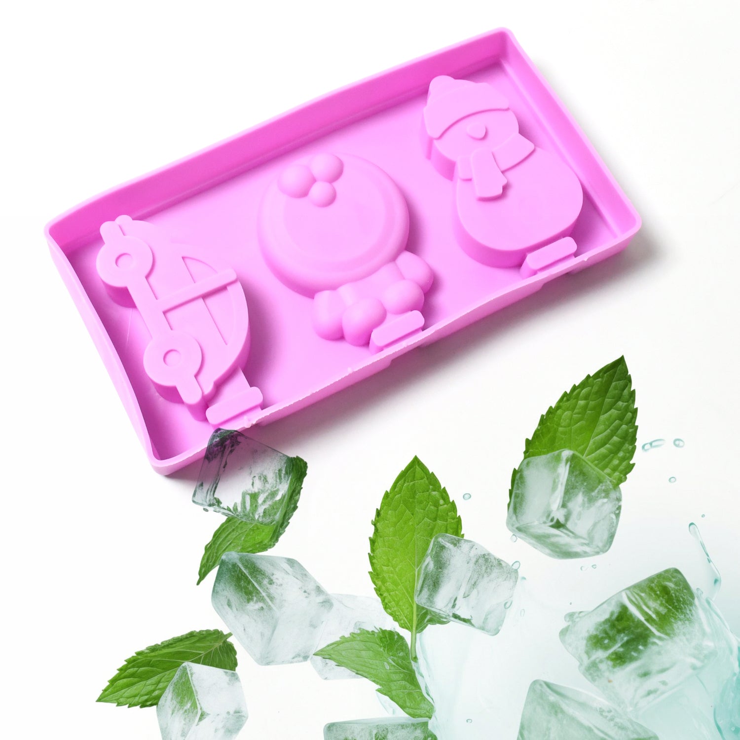 Silicone Popsicle Molds, Reusable Ice Cream Molds With Sticks And Lids. A Must-Have Popsicle Mold For Summer. - jugaad.shop