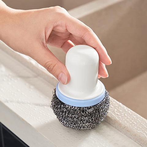 Multifunctional palm dish brush