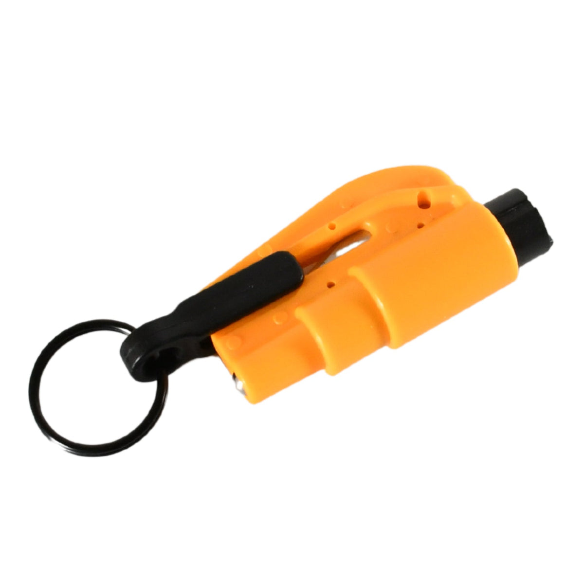 2 in 1 Emergency Safety Cutter with Key Chain, Small Portable Handy Emergency Safely Glass Breaking & Seat Belt Cutting Keychain Tool - jugaad.shop