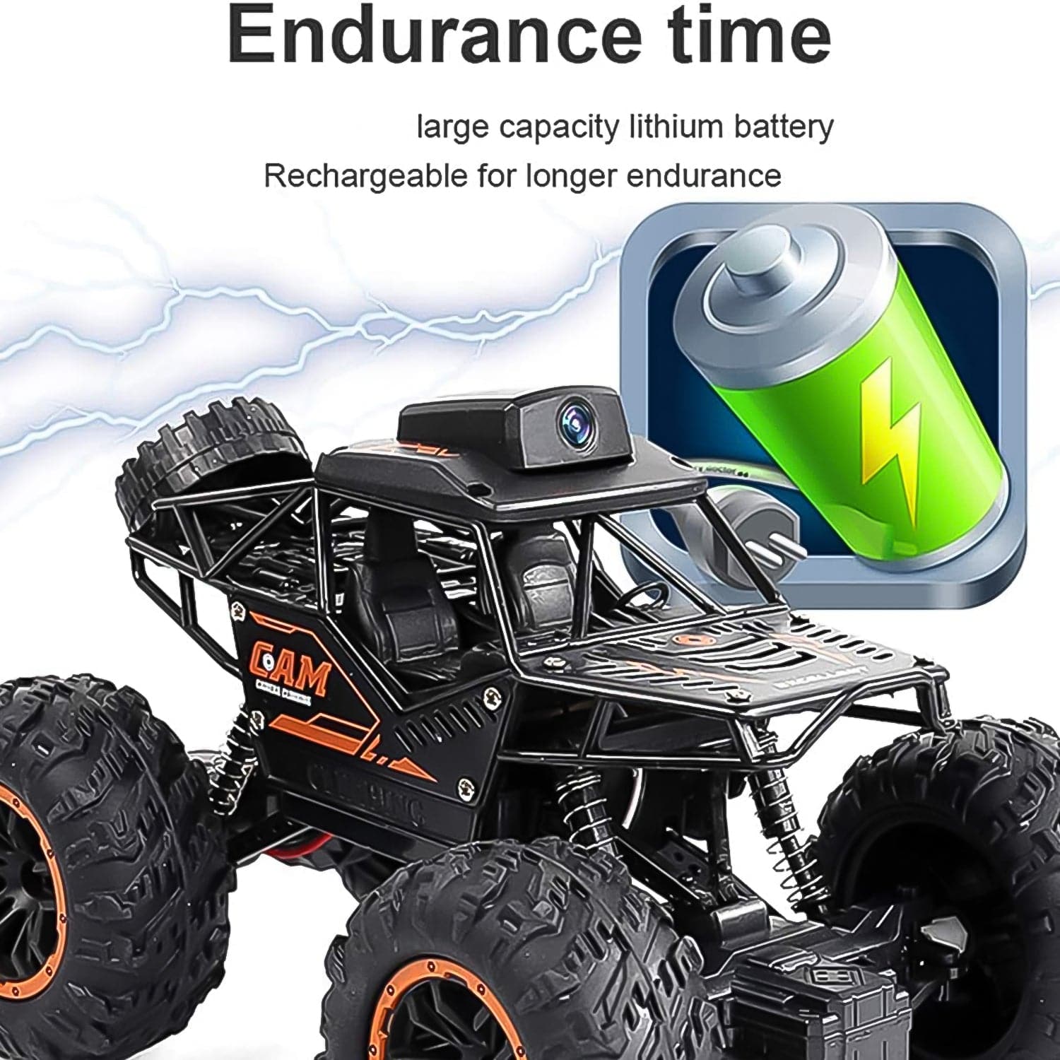 Remote Control Off-Road Truck with HD Camera - jugaad.shop