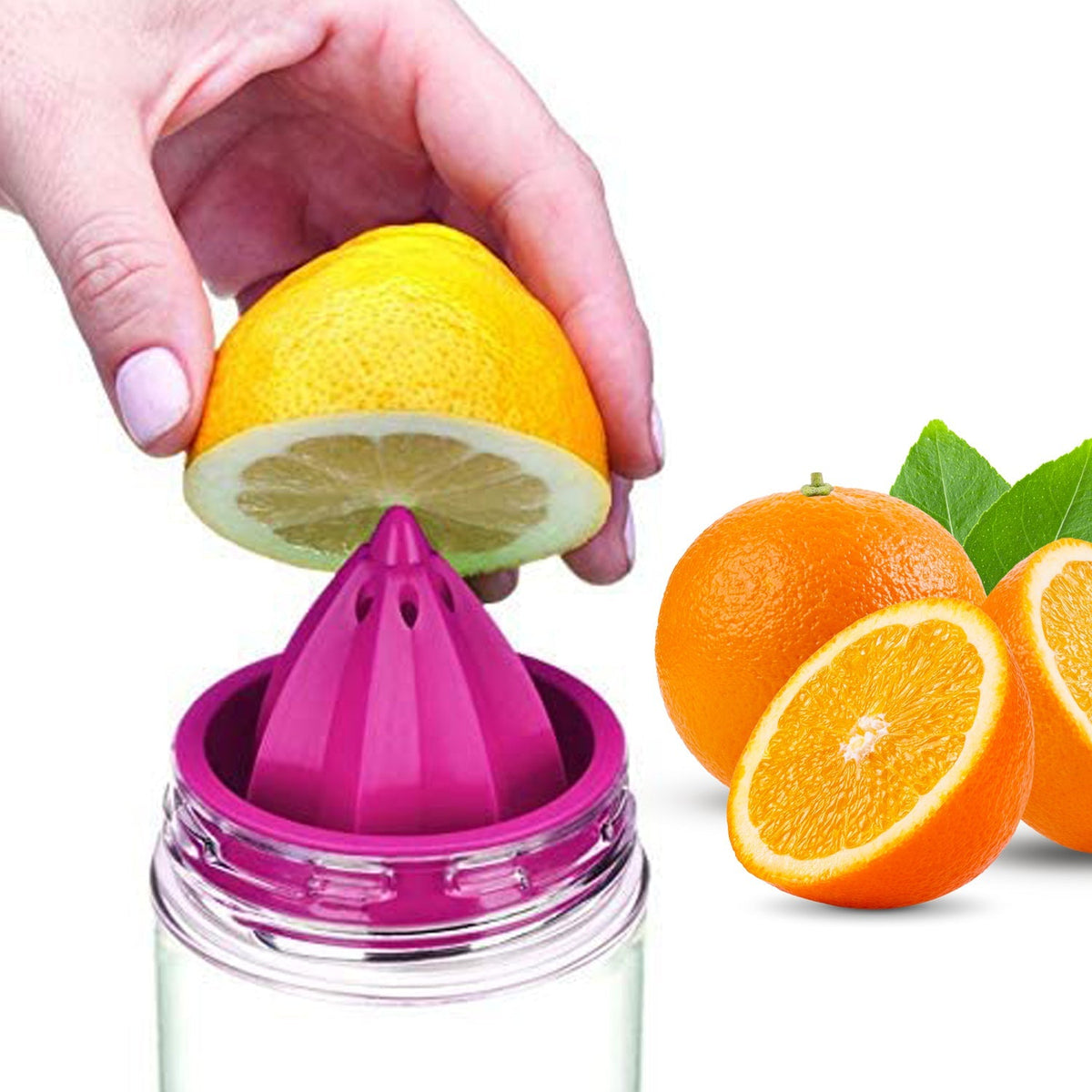 CITRUS JUICER BOTTLE INSTANT JUICE SPORTS BOTTLE  JUICE MAKER INFUSER BOTTLE - jugaad.shop