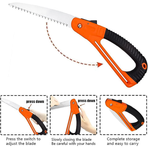 15 Inch Mini Pruning Folding Saw (1 Pc)-jugaad.shop