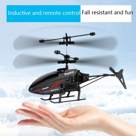 Helicopter with remote