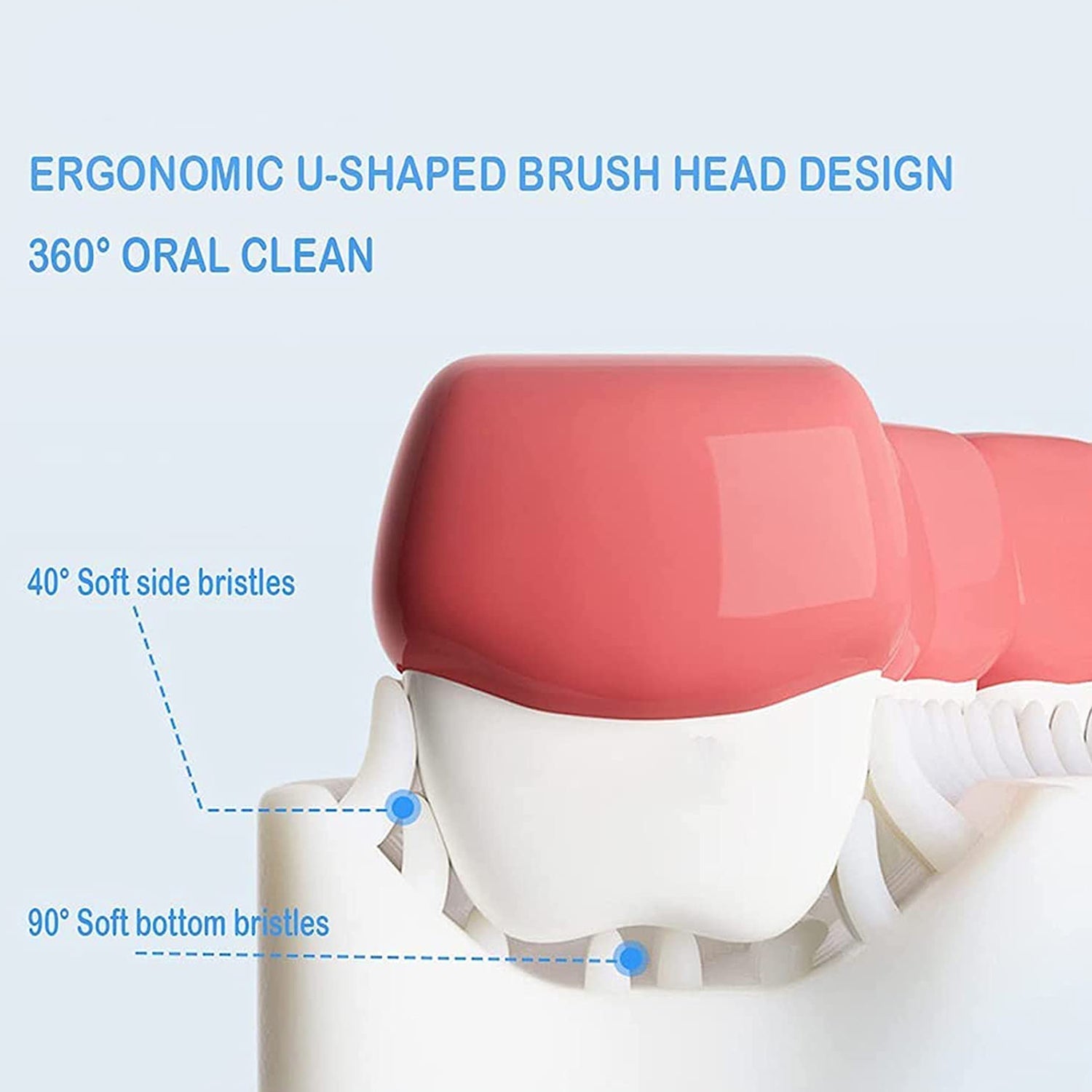 Comfortable U S toothbrush for children’s oral hygiene