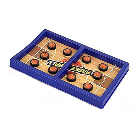 Fast Sling Basketball Puck Game Paced Table Desktop Battle Ice Hockey Game for Adults and Kids Parent-Child Winner Board Games Interactive Toy, Desktop Table Game - jugaad.shop