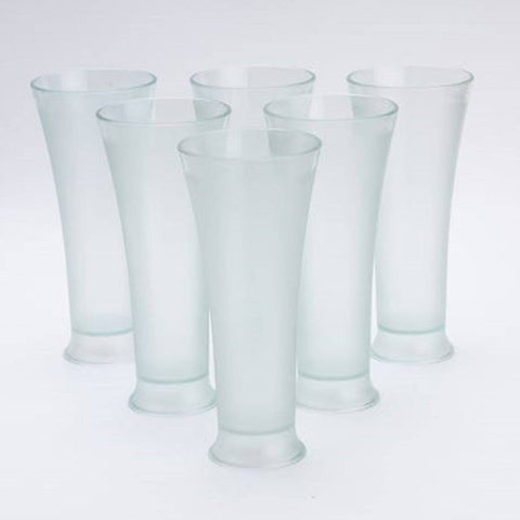 High Quality Faluda, ice cream, Juicer and Water Glasses Set of 6 Transparent, Drinking Water Glasses Stylish Glasses for Faluda, Water, Juice, Glass Set of 6 Pcs (300 ML Approx) - jugaad.shop