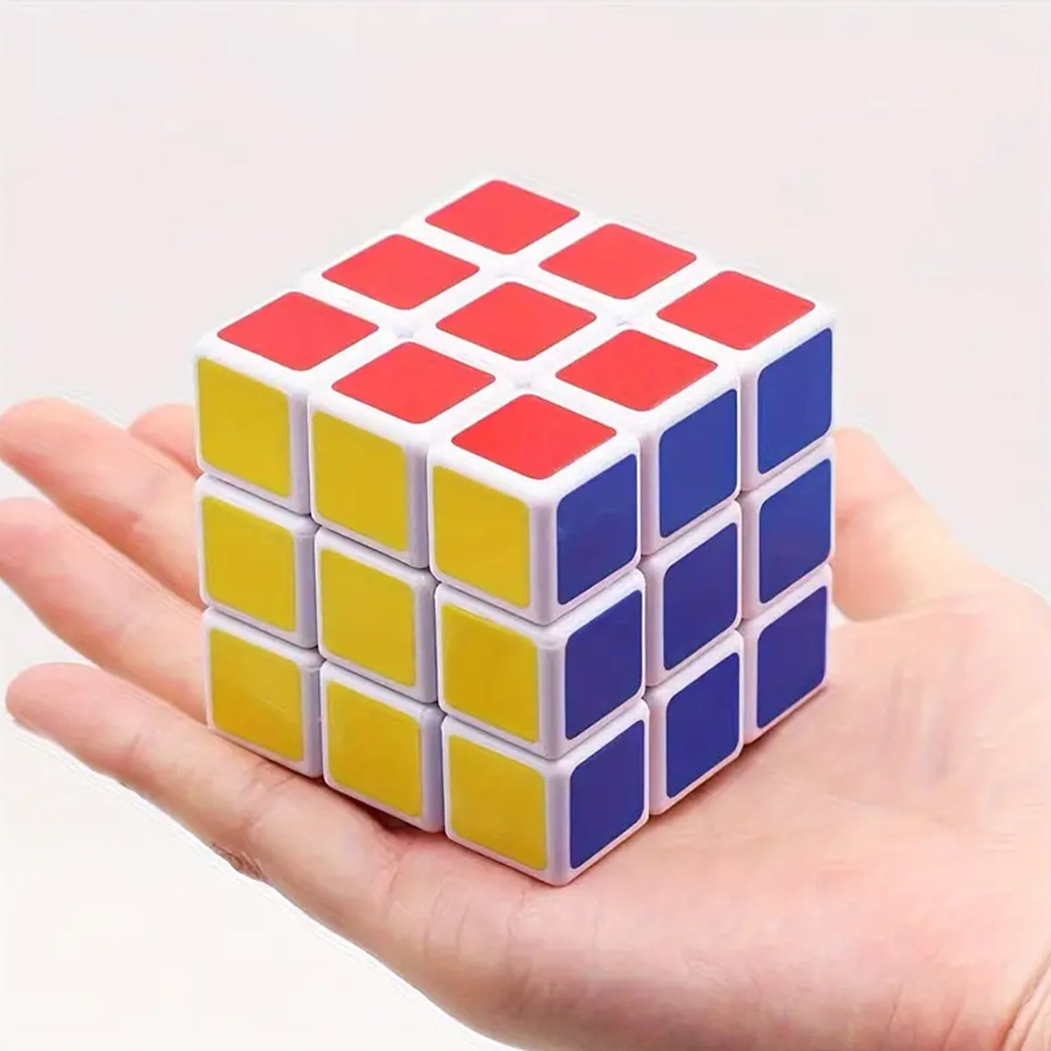 3x3x3 Cube Solving Kit - Includes Cube, Formula Sheets, Perfect for Beginners and Enthusiasts, 3d puzzles game | rubick cube puzzle cubes | rubix cube (1 Pc ) - jugaad.shop