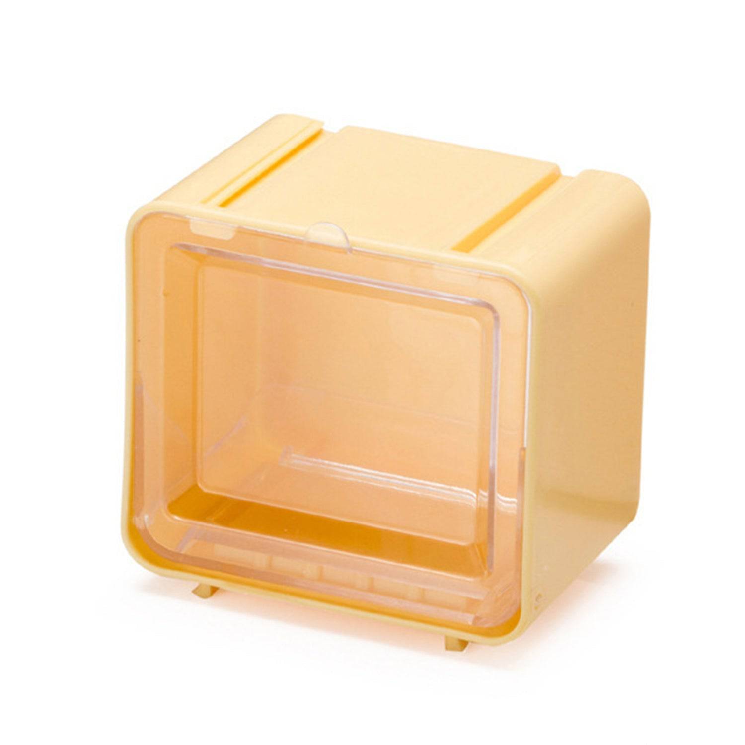 Storage Box Storage Container Tape Storage Boxes Durable Convenient Plastic Transparent Lid Visible Tape Storage Box / Case for Office - jugaad.shop