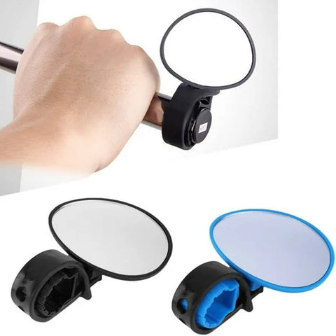 Bicycle 360 rotation Cycling Mirror Handlebar Rearview Mirror (1 Pc) - jugaad.shop