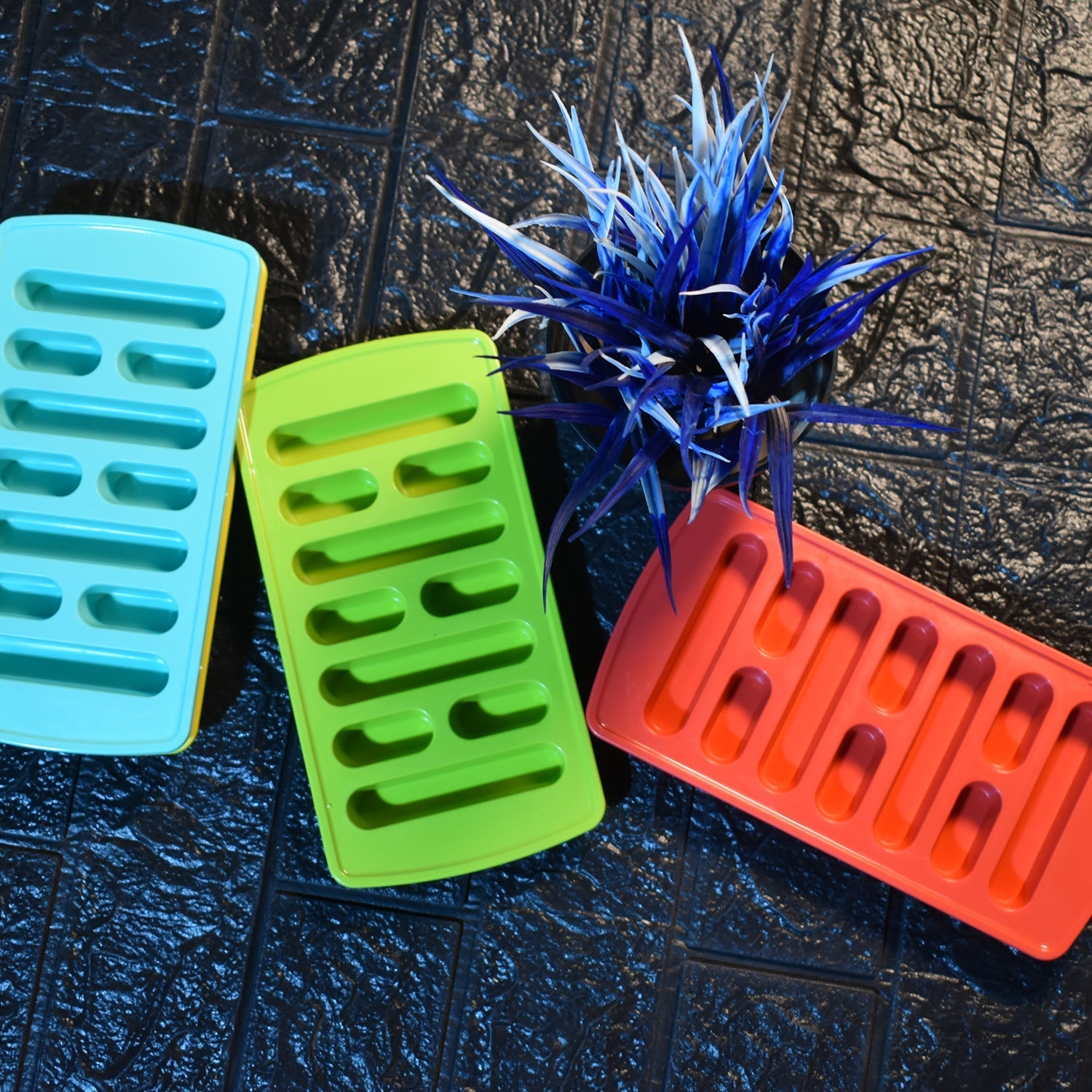 4 Pc Fancy Ice Tray used widely in all kinds of household places while making ices and all purposes. - jugaad.shop