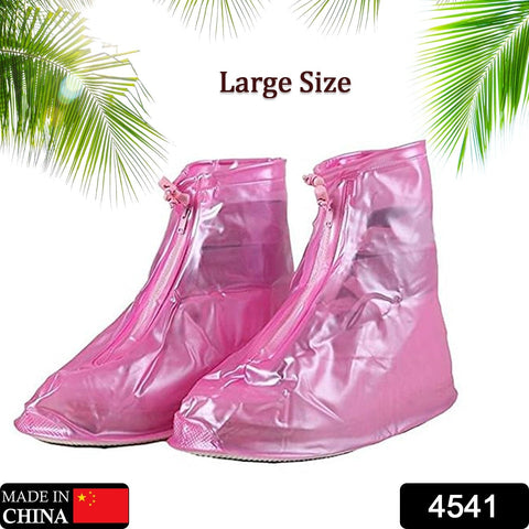 Large size reusable waterproof shoe covers for kids and adults