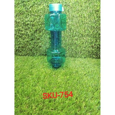 Dumbbell Water Bottle Gym Water Bottle Use For School , Gym , Office Use (750 ml) - jugaad.shop