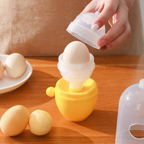 MANUAL EGG PULLER SCRAMBLER HOUSEHOLD WHITE EGG YOLK MIXER KITCHEN TOOL MIX MANUAL SCRAMBLER CONVENIENT WITHOUT BREAKING EGGS. - jugaad.shop