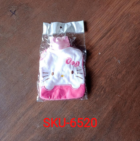 Pink Hello Kitty Small Hot Water Bag with Cover for Pain Relief - jugaad.shop