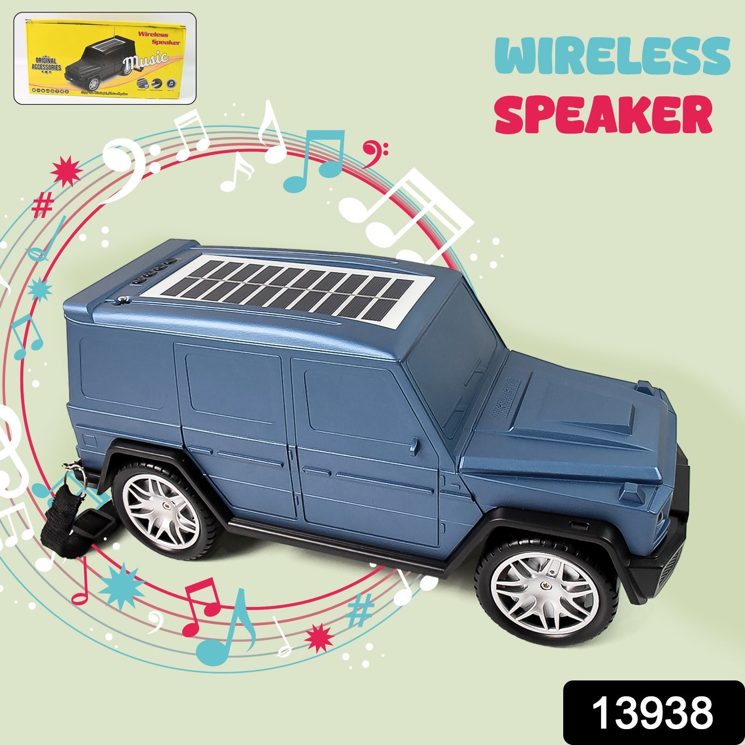 Thar Wireless And Solar Powered Speaker