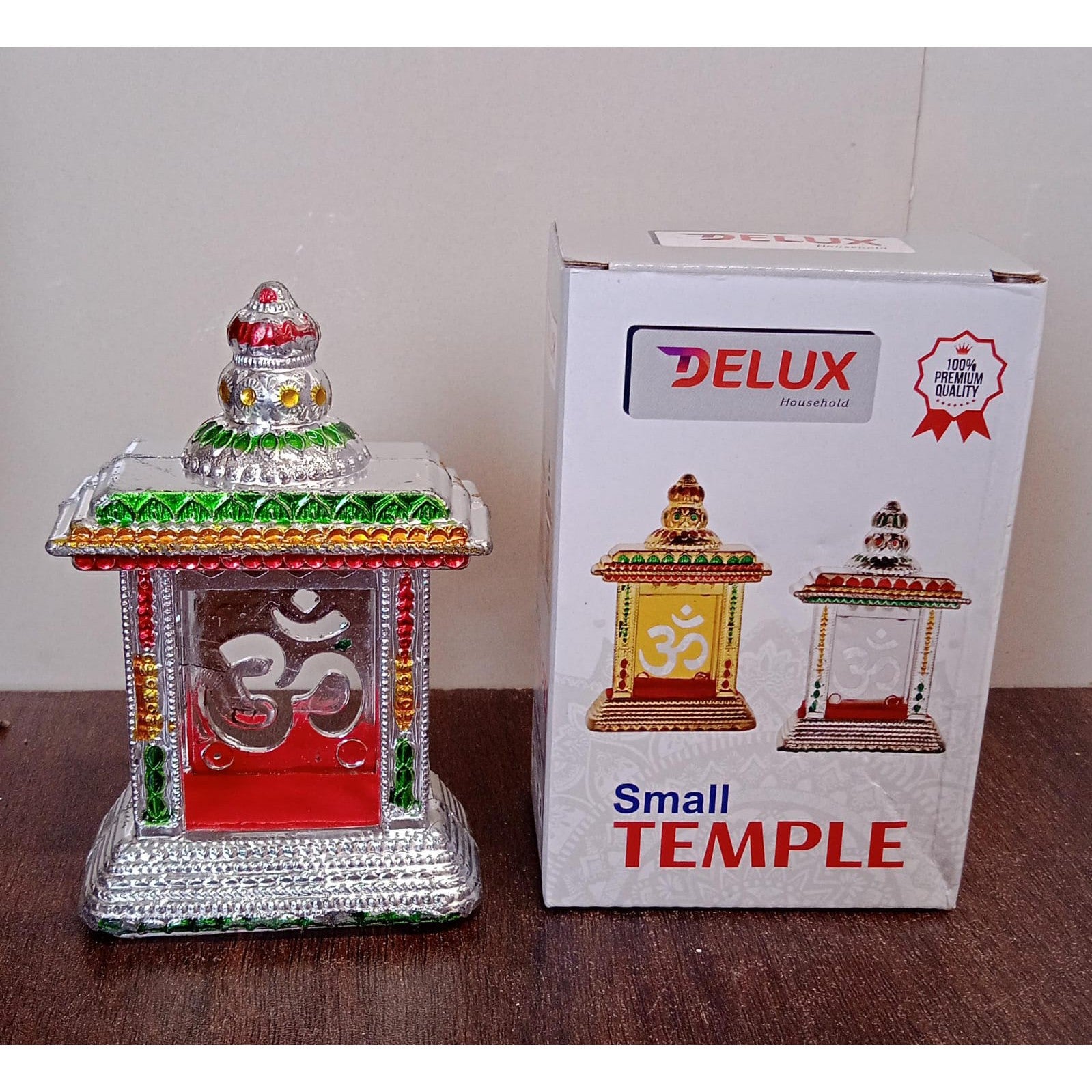 Adhesive Small Om Temple, Car Dashboard Temple (1 Pc) - jugaad.shop