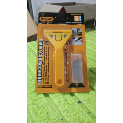 Plastic Scraper Cutter With 5 Blades - jugaad.shop