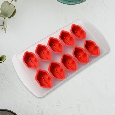 Silicone Mold Ice Cube Tray Creative Sweet Multi Type Ice Tray Buckets, Ice Cube Trays Multi Fruit Shape Ice Tray (1 Pc) - jugaad.shop