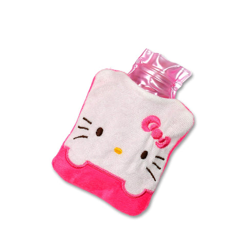 Pink Hello Kitty Small Hot Water Bag with Cover for Pain Relief - jugaad.shop