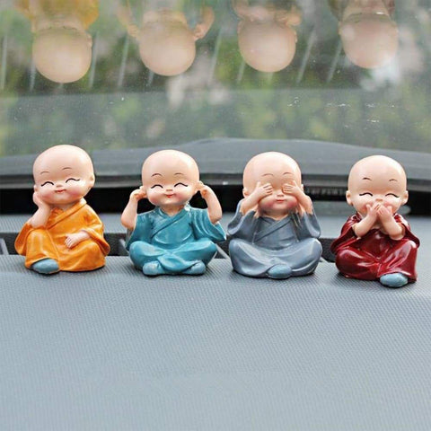 Baby Buddha 4Pc and show piece used for house, office and official decorations etc.-jugaad.shop