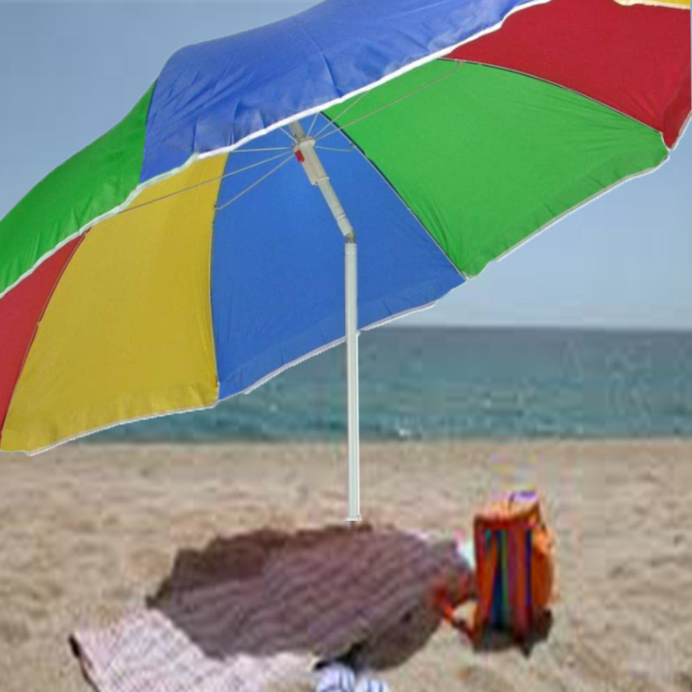 Sun Protection Water Proof Fabric Polyester Garden Umbrella for Beach, Lawn - jugaad.shop