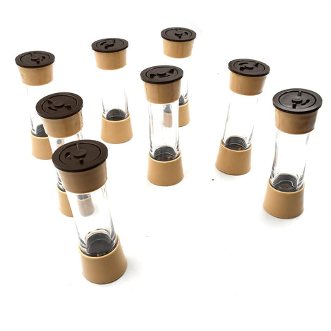 Revolving Spice Rack, 8 Spice jars with 120 ml, Condiment Set - jugaad.shop