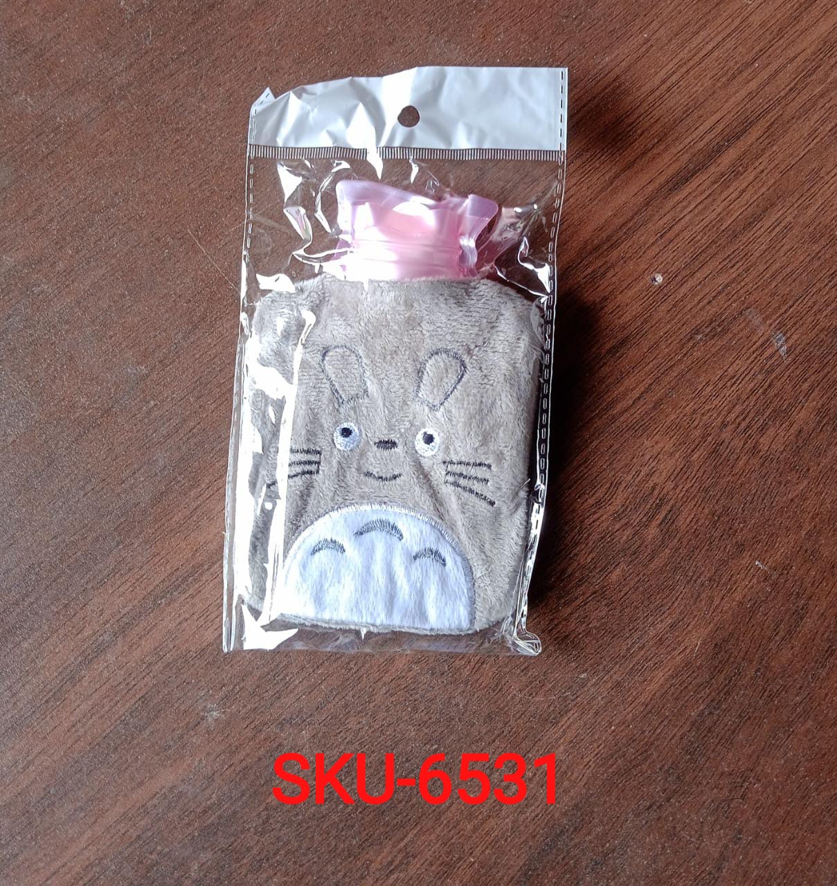 Totoro Cartoon Small Hot Water Bag with Cover for Pain Relief - jugaad.shop